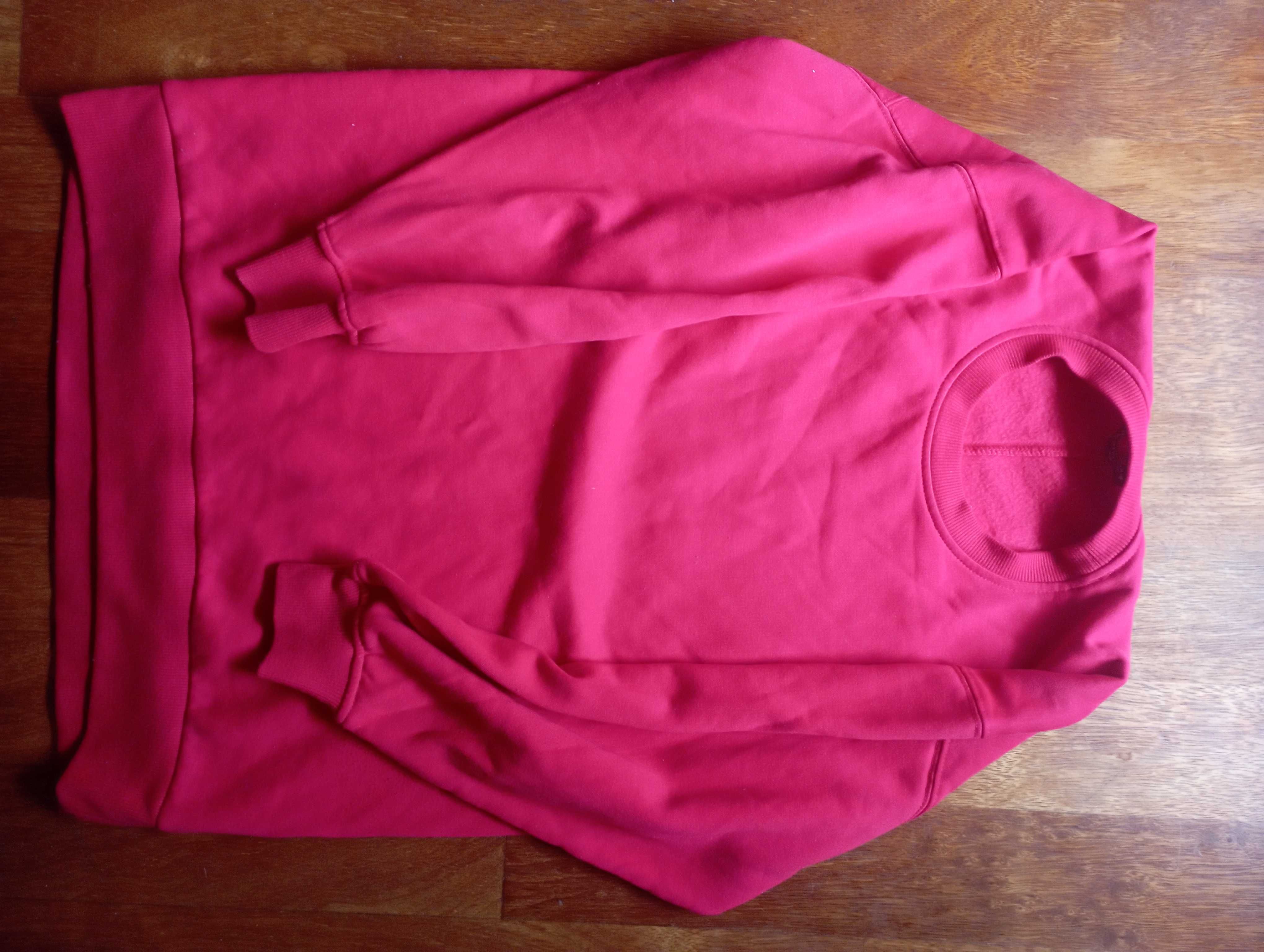 Zara czerwona bluza damska tunika S