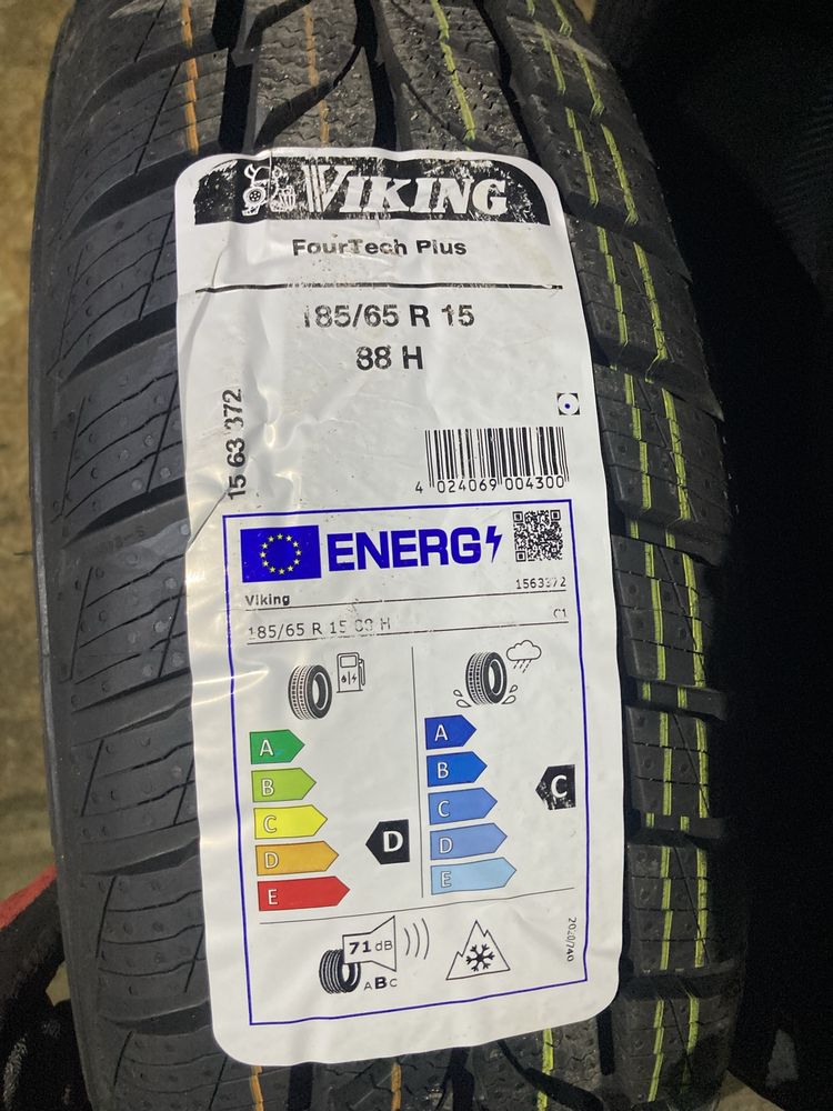 4x 185/65r15 Viking Fourtech Montaż 0 zł Szczecin