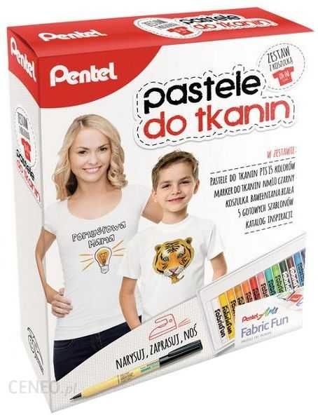 Pentel pastele do tkanin