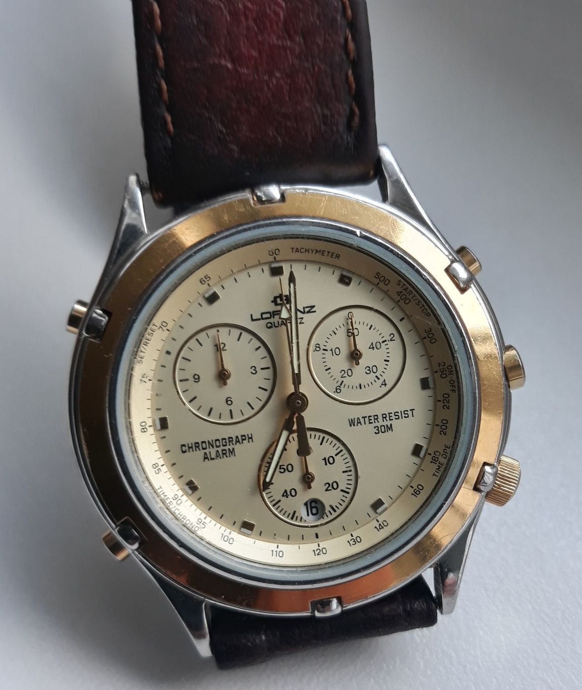 Zegarek Lorezn Chronograph Alarm Citizen Miyota 3510