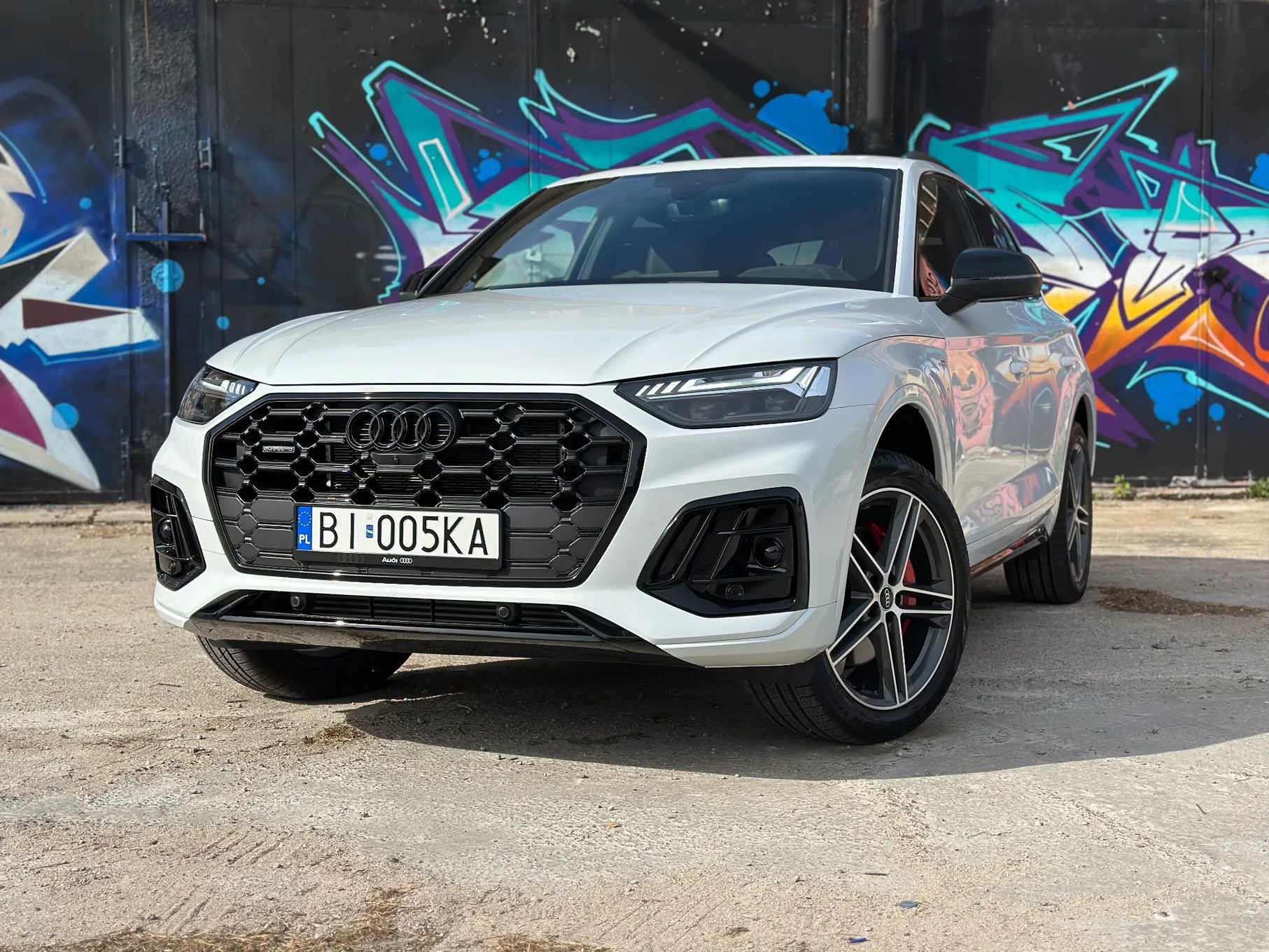 Audi Q5 Ambiente | Went.fot | ACC | Kamery 360 | Matrix | Pakiet czerni