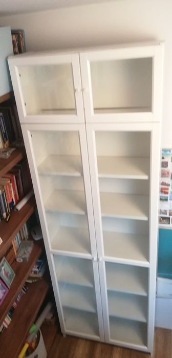 Szafka regał z nadstawką Ikea Billy Oxberg 238x80x30