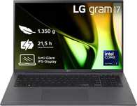 LG gram 17 (2025) ARC Core Ultra 7 256V, 16GB RAM, 1TB SSD
LG gram