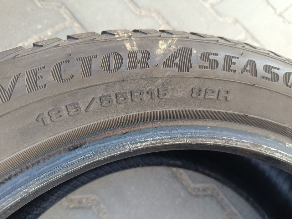 2 x opona całoroczna Goodyear 185/55/15