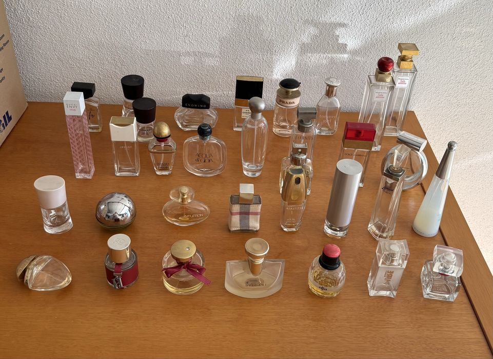 Frascos de perfume para colecionar