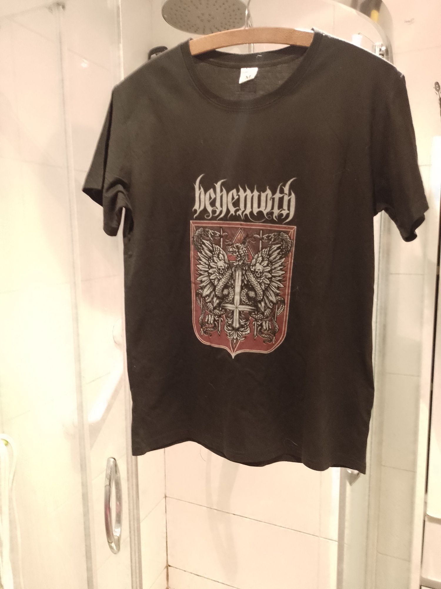 Koszulki Behemoth i cavalera conspiracy roż M