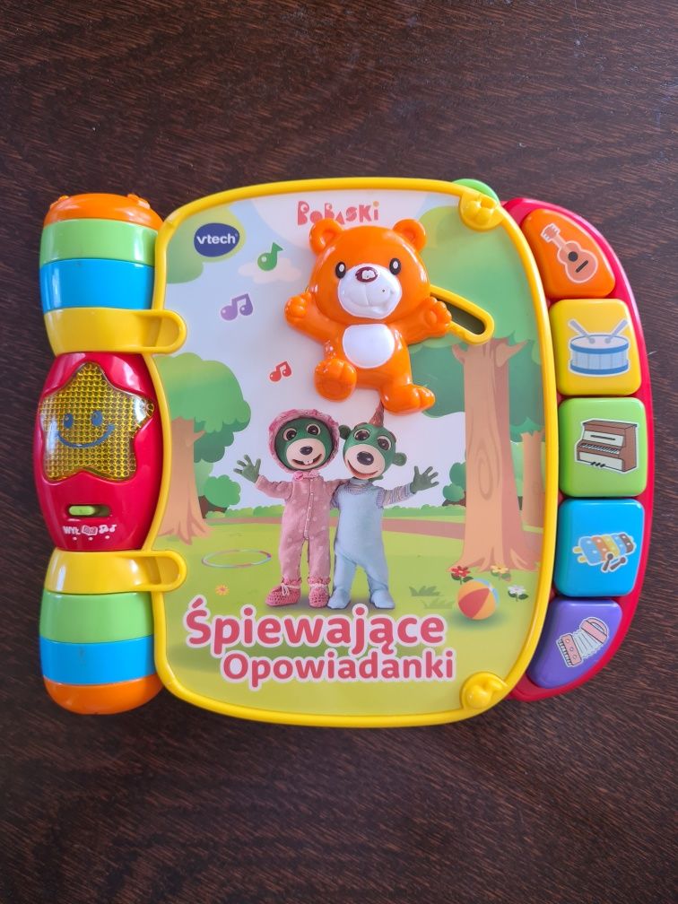 Książeczka interaktywna Śpiewające opowiadanki Vtech niemowlę