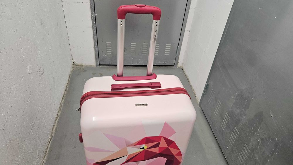 Walizka WITTCHEN różowa DUŻA