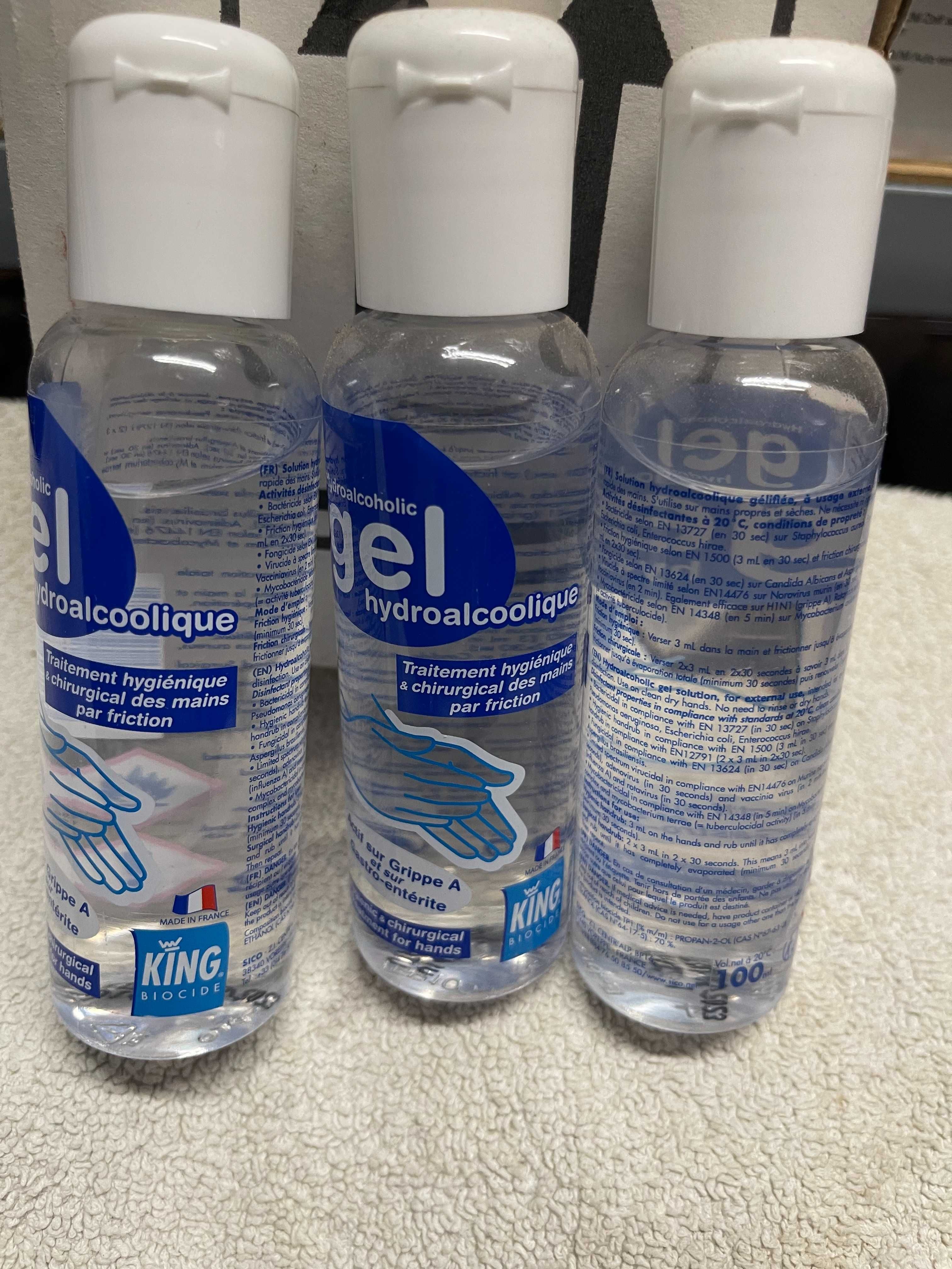 Gel hidroalcoólico King pequeno formato 100 ml