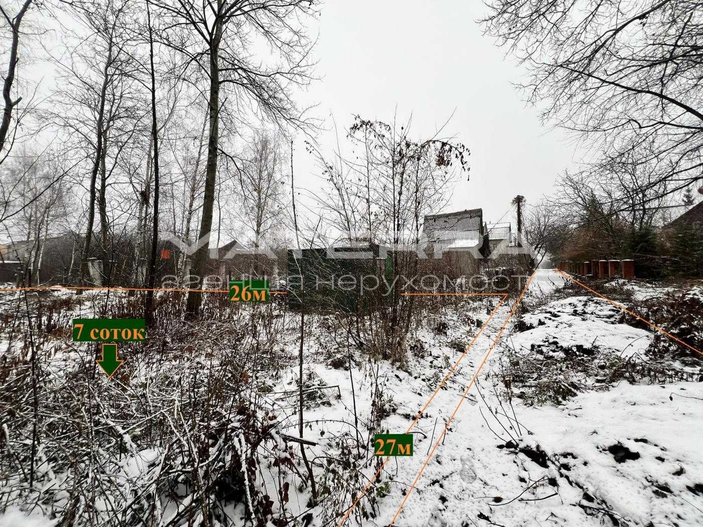 Глеваха Продаж ділянки 7 соток СУПЕР ЦІНА 7 кВт заведено