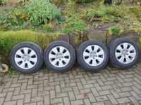 Alufelgi Audi a6 opony zimowe 5x112