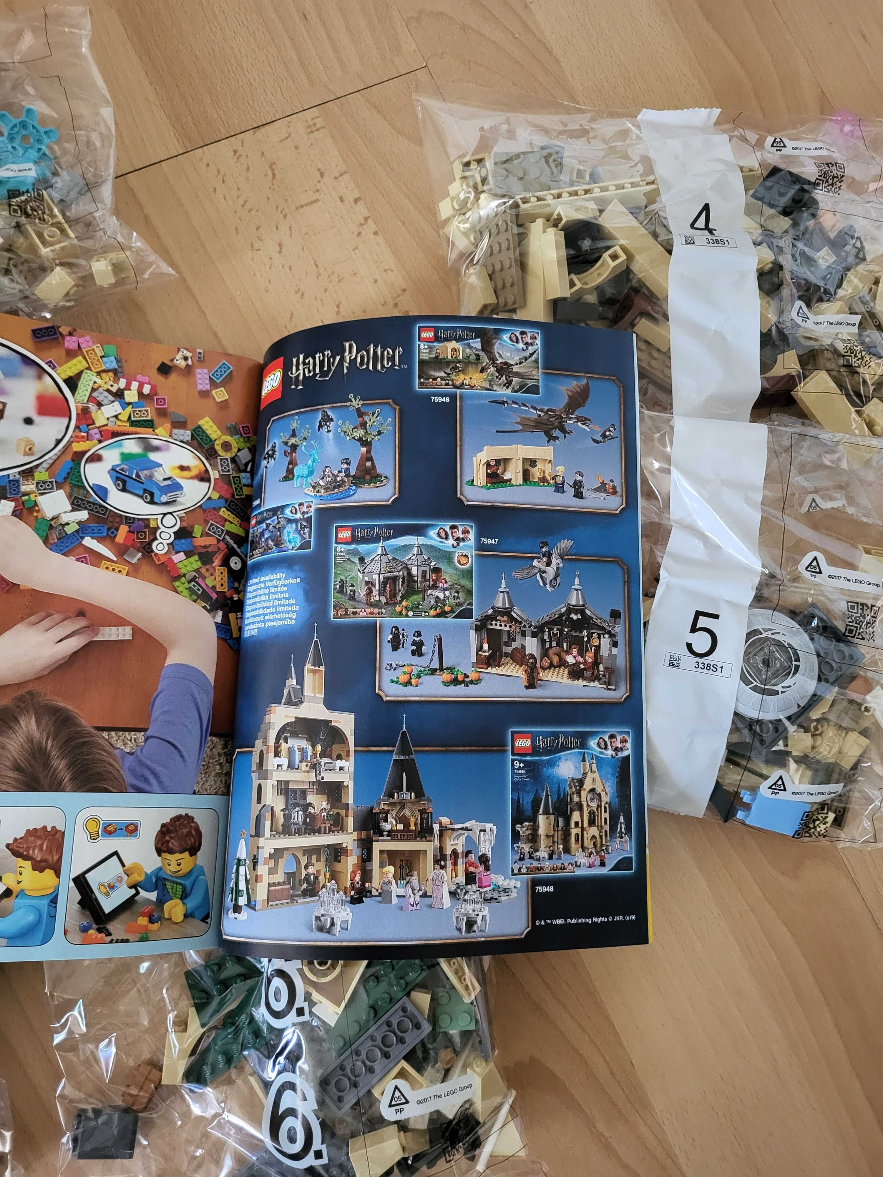 Zestaw Lego Wieża Zegarowa na Hogwarcie Harry Potter