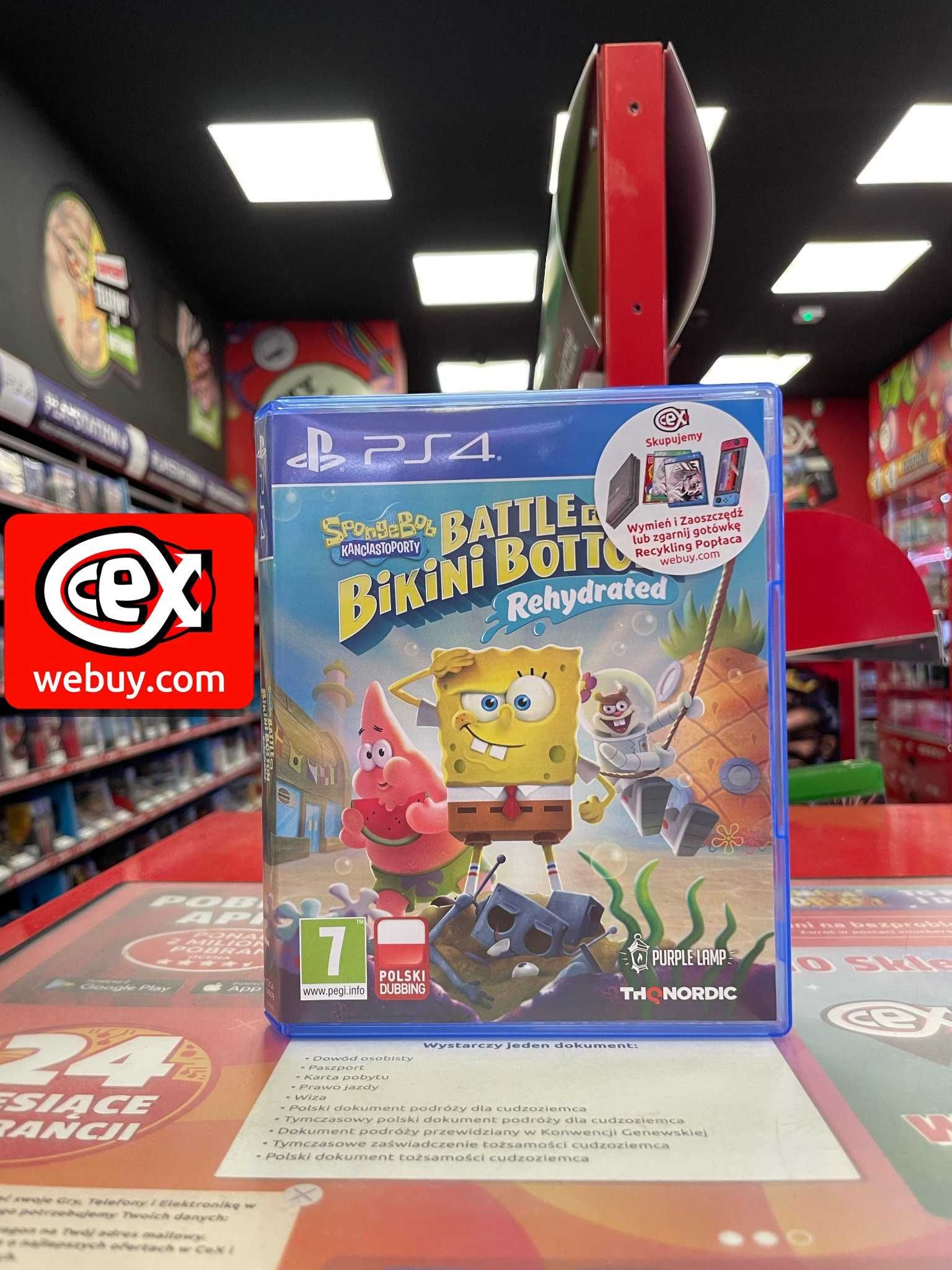 Spongebob SquarePants: Battle For Bikini Bottom Rehydrated PS4