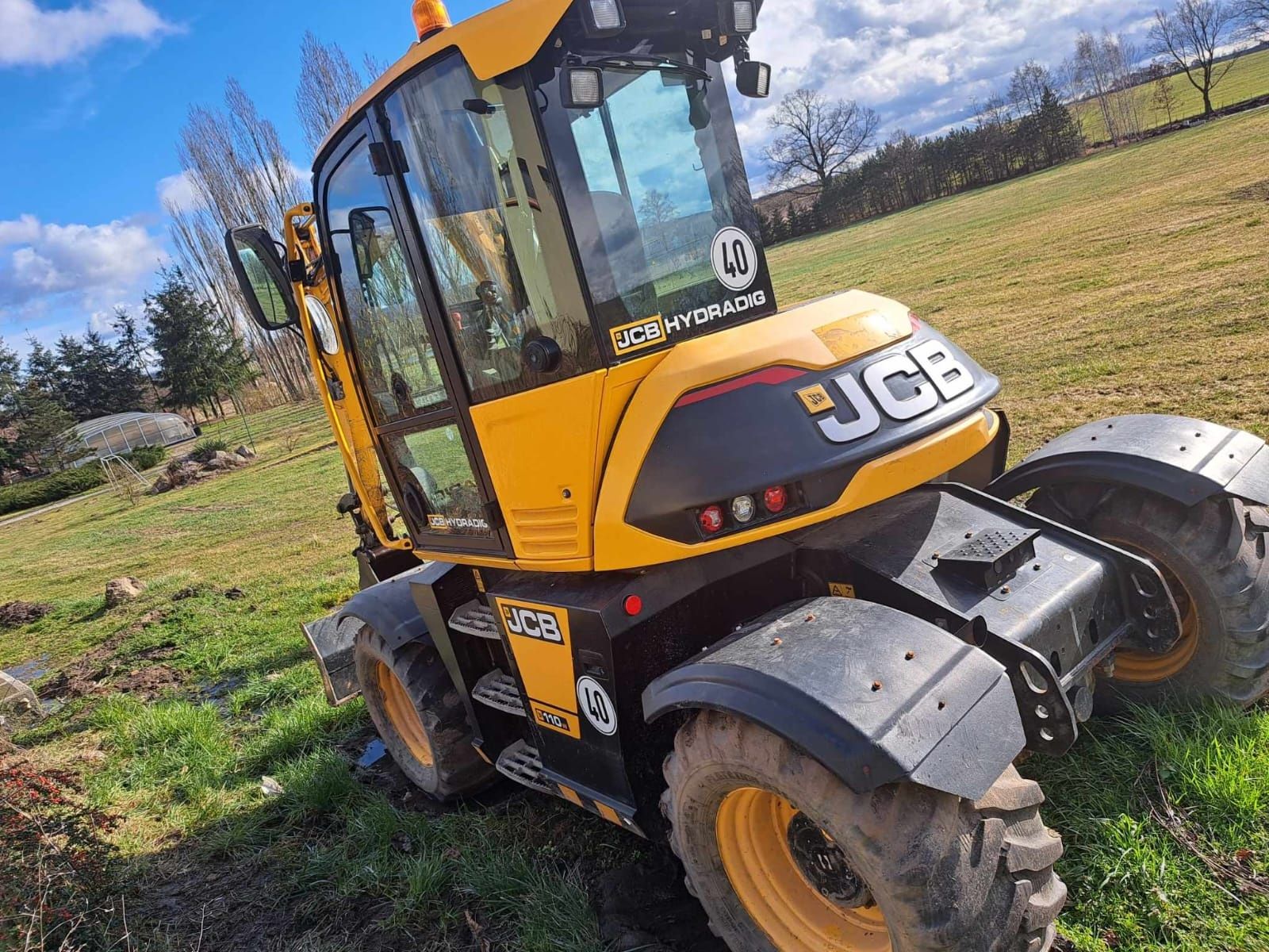 Jcb hydradig koparka kołowa