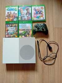 Xbox One S 1TB + 5 gier + kontroler