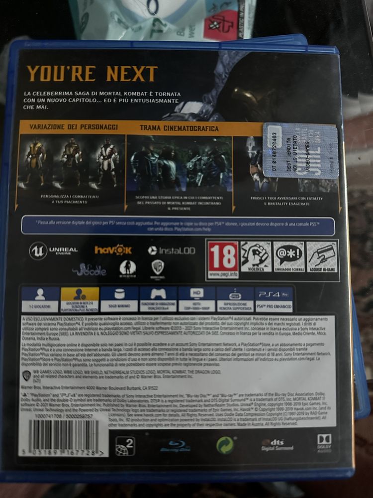 Mortal Kombat 11 PS4 ps5