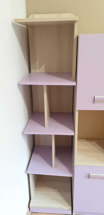 Meble dziecięce LORENTO dla dziewczynki. 6el. stan BDB Duży komplet