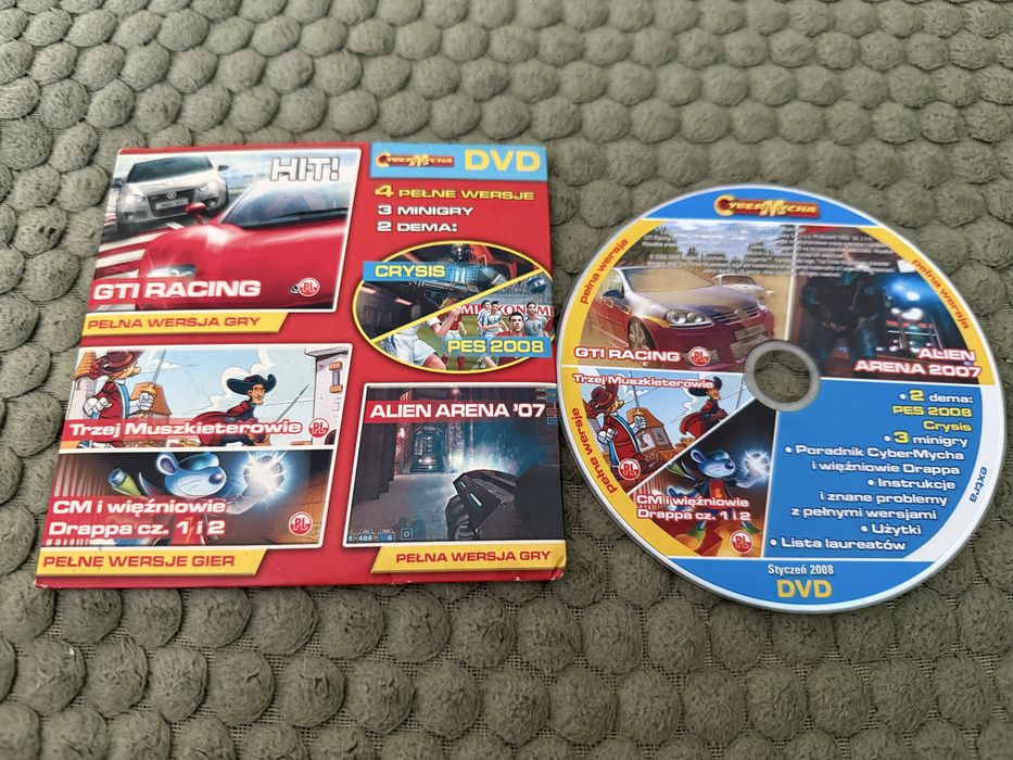 Gra PC - Trzej Muszkieterowie Cyber Mycha Więźniowie Drappa GTI Racing