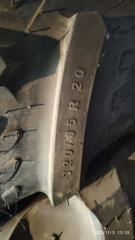 Komplet kół rolniczych 2x 380/85R30 (14.9 R30) 2x 320/85R20 (12.4 R20)