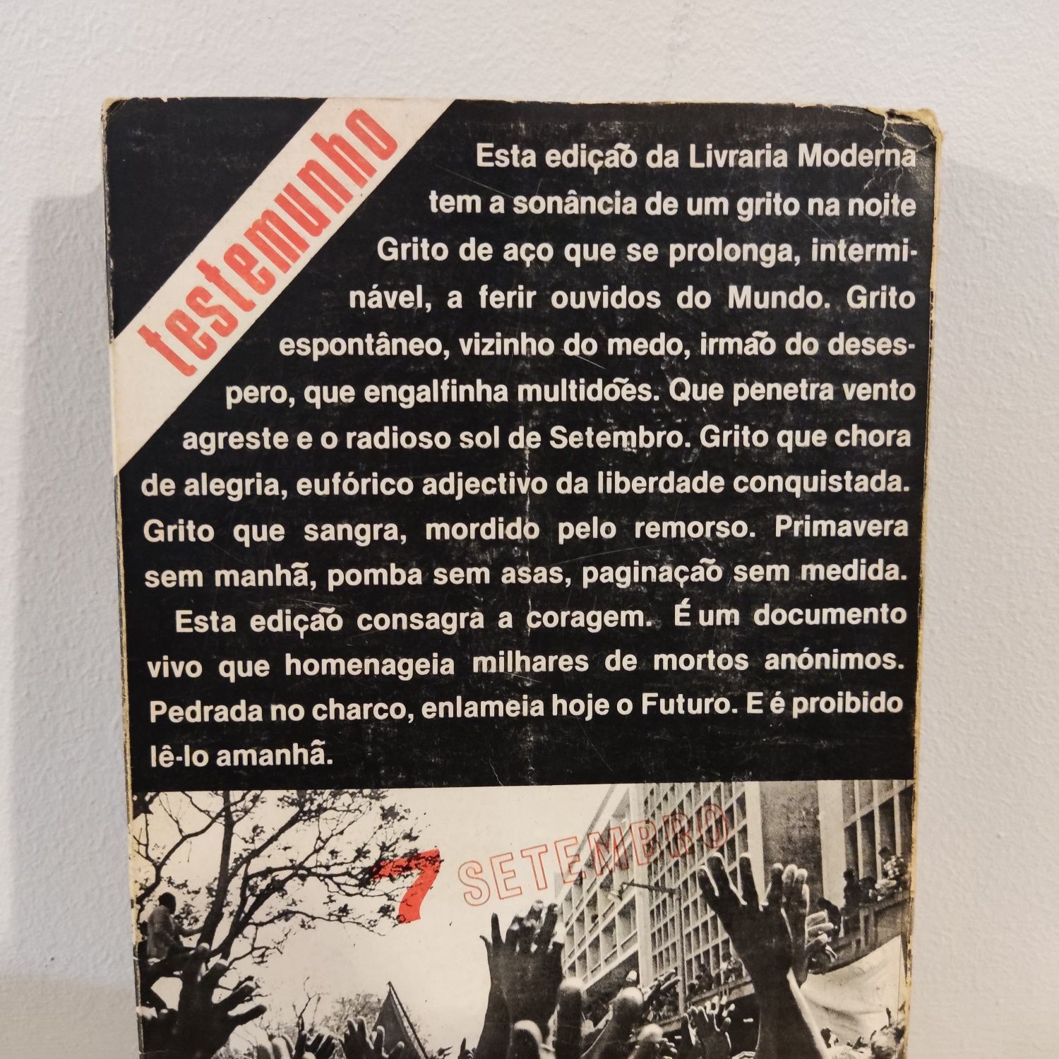 Livro antigo "Aqui Moçambique Livre" Ricardo de Saavedra