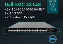 Комутатор Dell EMC S3148 | 48x1G BASE-T; 2x10G SFP+; 2x Combo SFP/RJ45