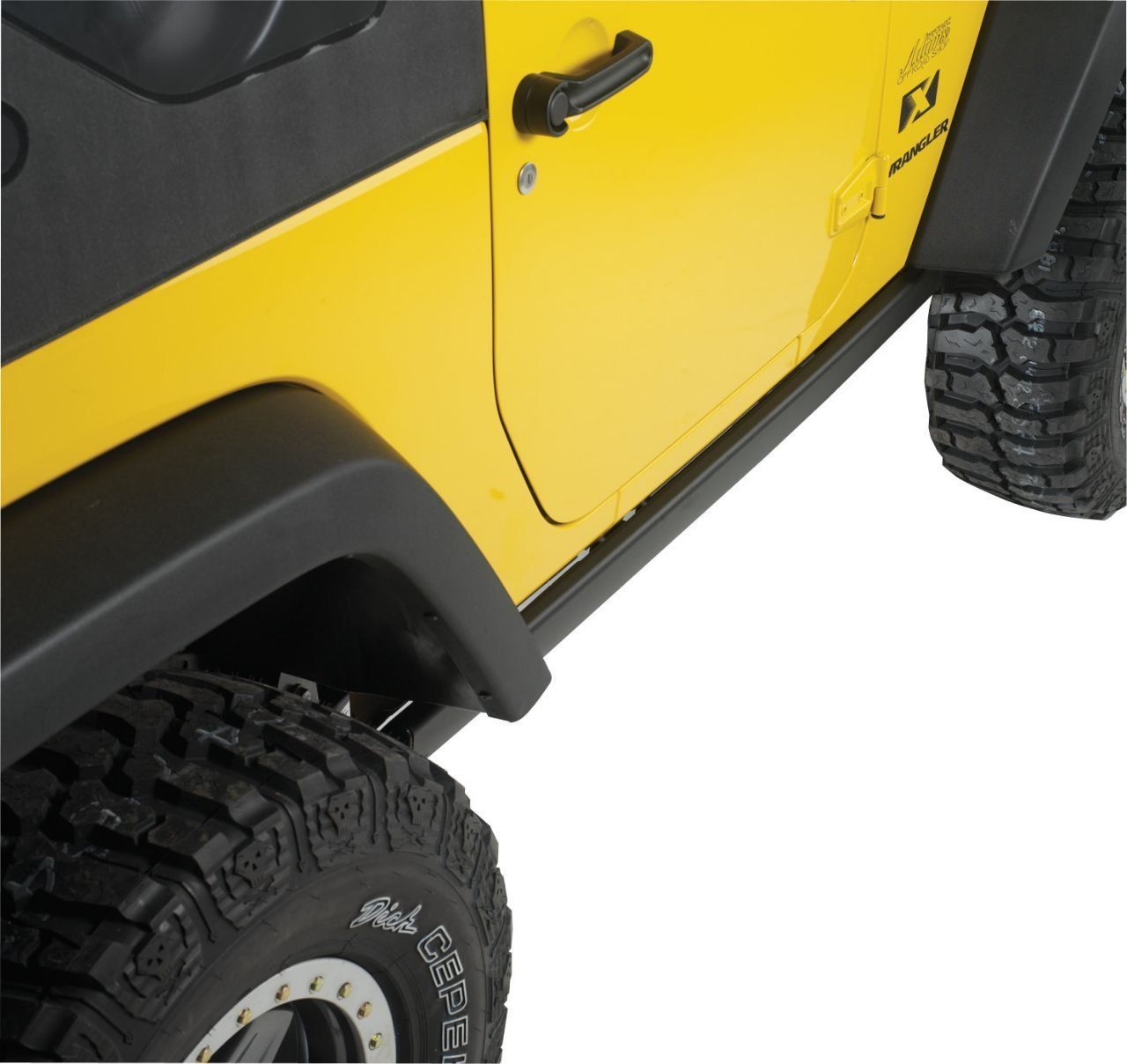 силовые пороги Jeep Wrangler 2-dr JK Mopar rock guards