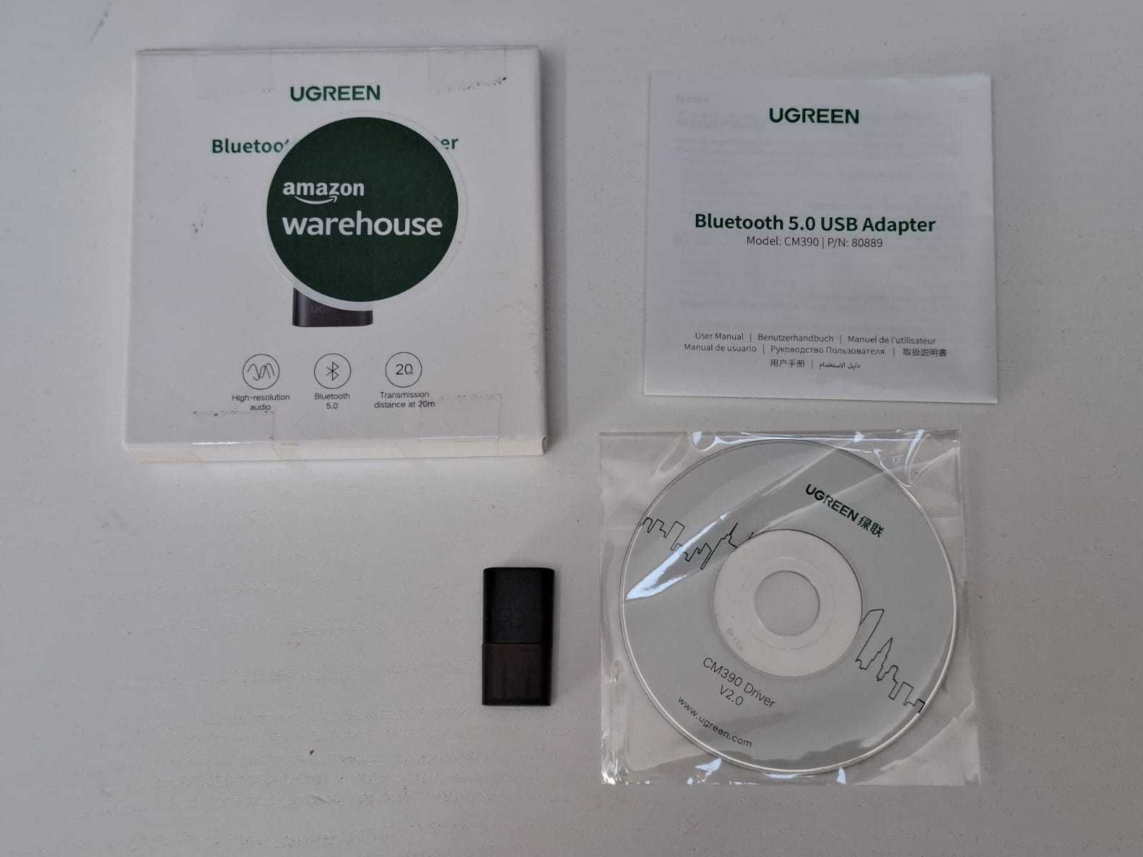 Transmiter Bluetooth 5.0 Ugreen USB adapter