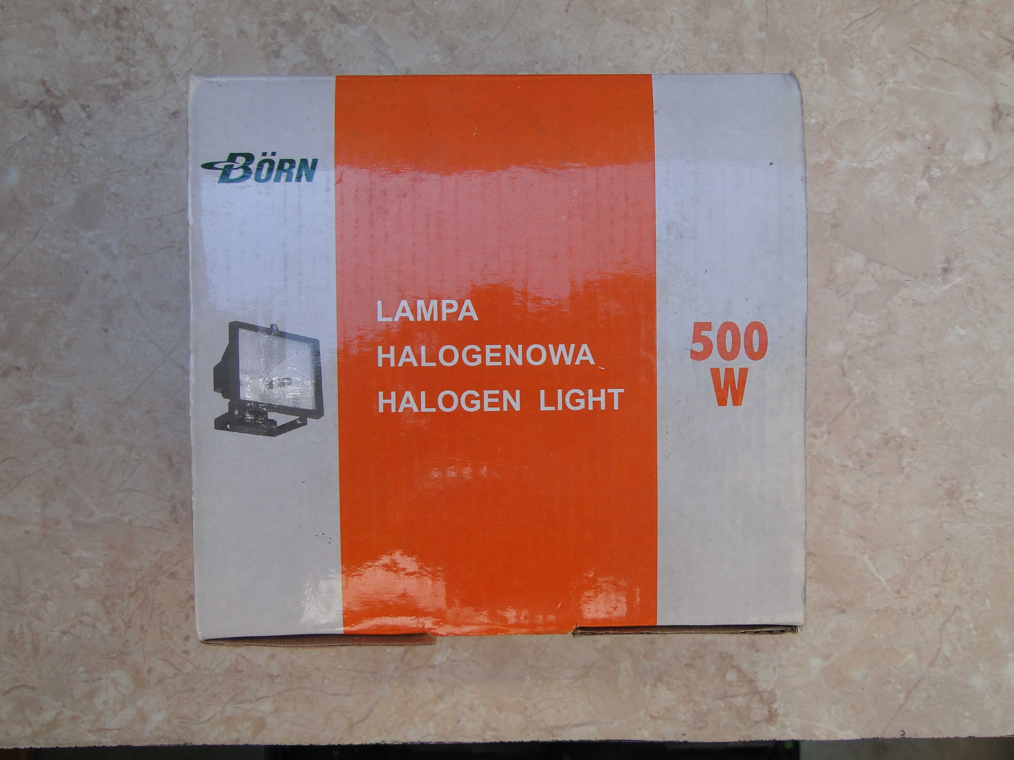 Lampa halogenowa 500W