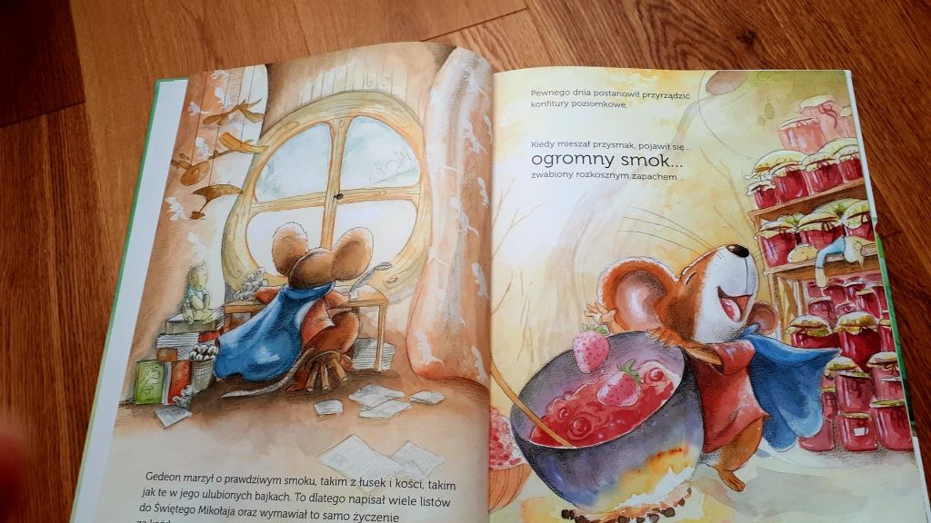 Książka dla dzieci Smok i myszka