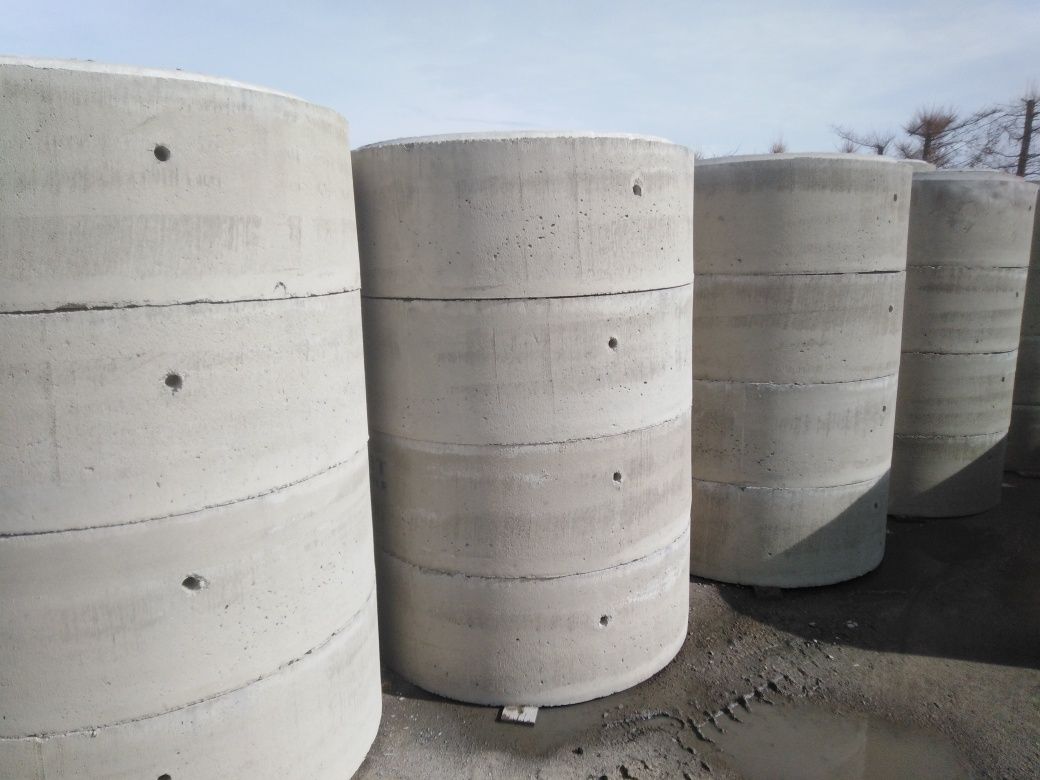 Kręgi betonowe 40,50,60,80,100,120,150