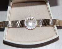 omega złoty zegarek damski naręczny złoto 585 bransoleta nakręcany