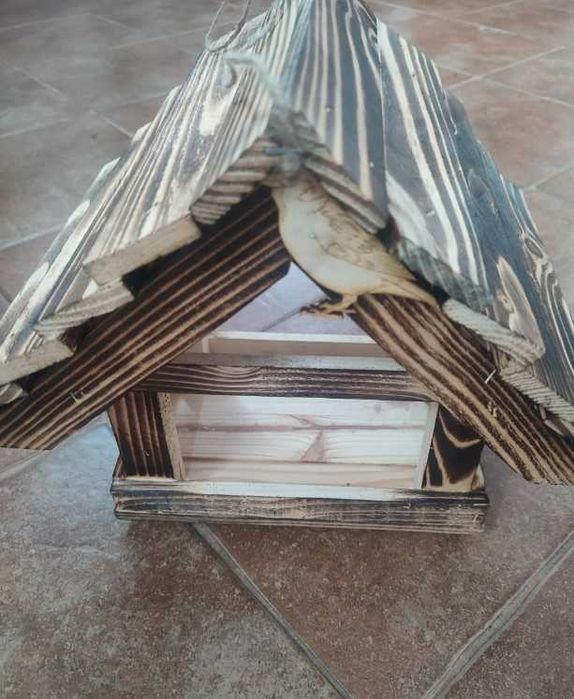 Karmnik dla ptaków budka dekoracja ogród taras dom