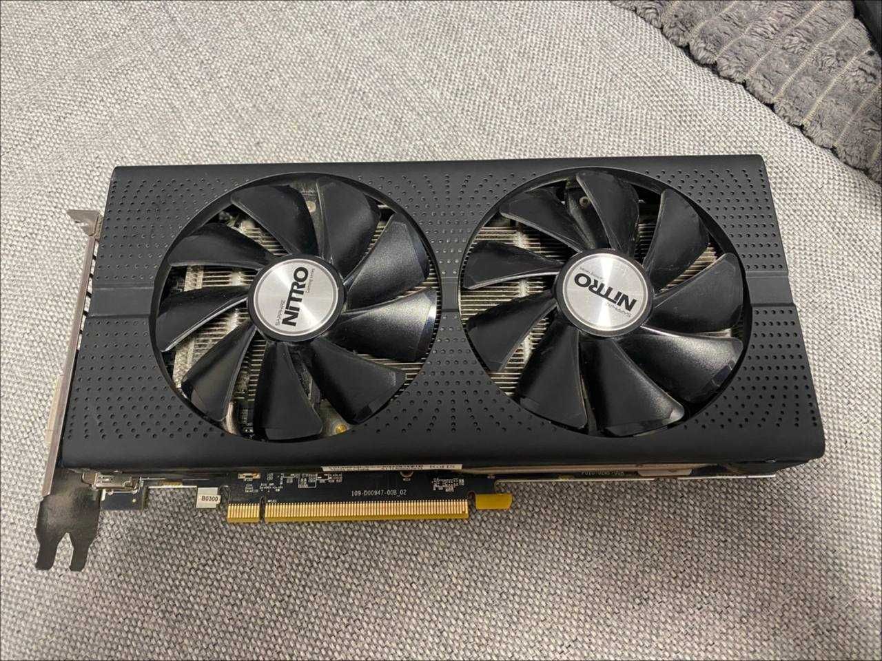Відеокарта Sapphire PCI-Ex Radeon RX 480 Nitro + 4GB GDDR5