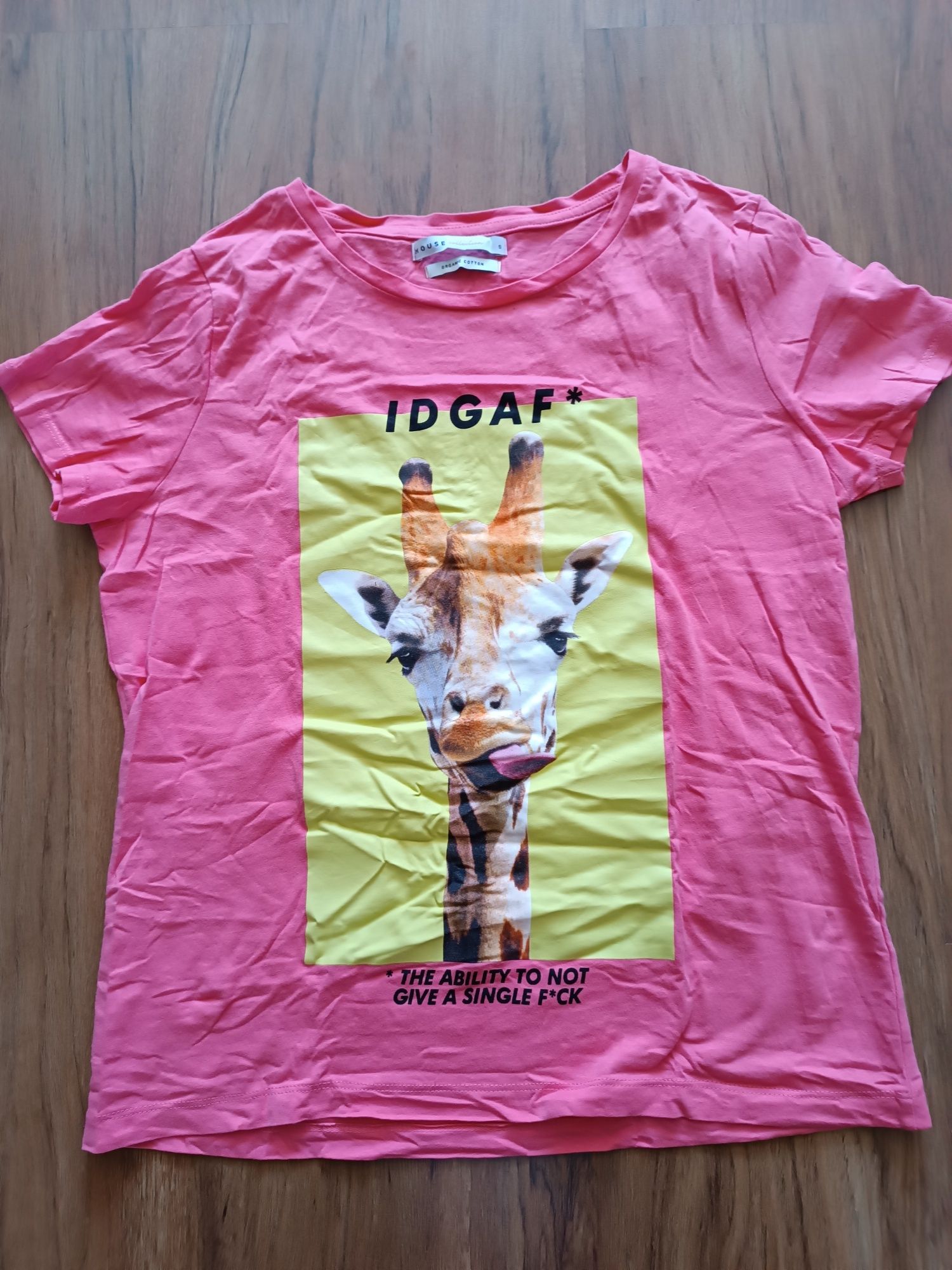 T-shirt z żyrafą house rozm. S.