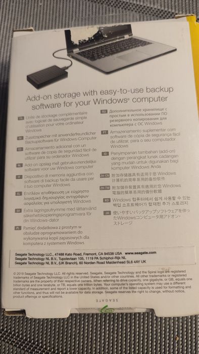 Disco externo HDD 5 Tb Seagate