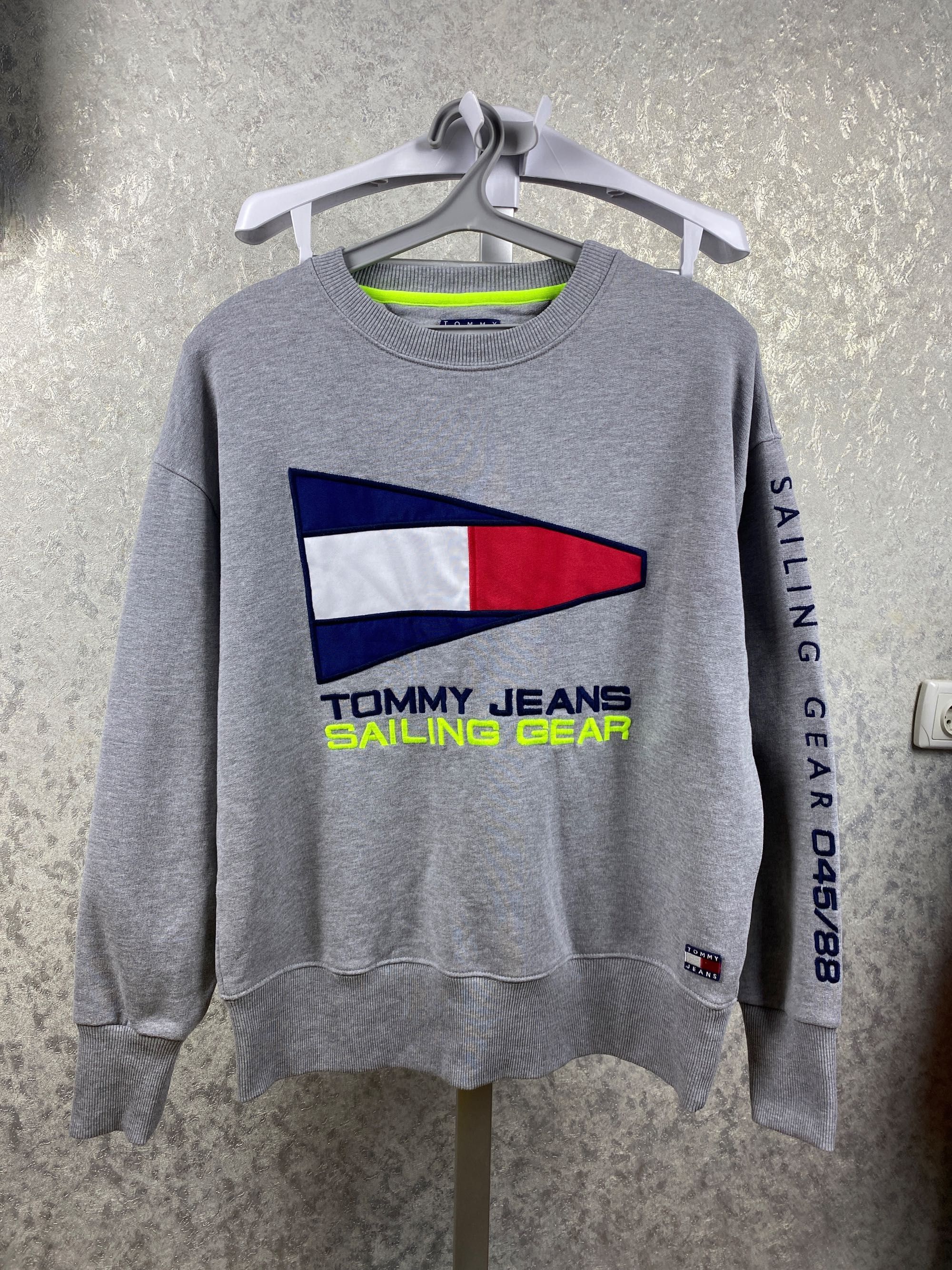 Мужская серая кофта/свитшот Tommy Hilfiger Sailing Gear M/L