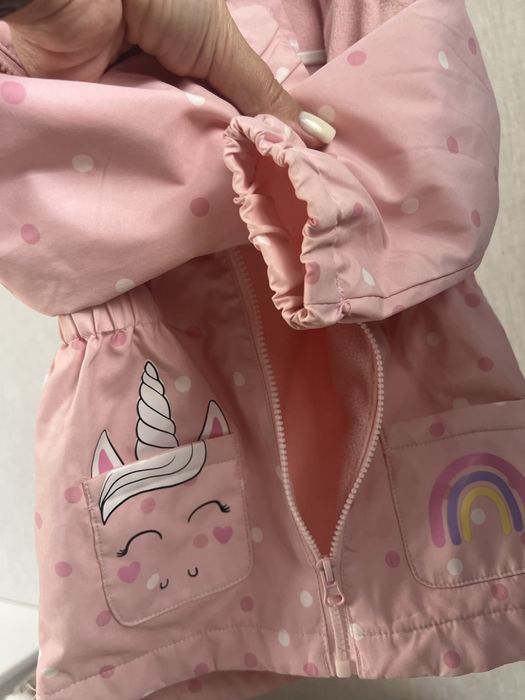Вітрівка вітровка куртка легка на дівчинку 74 Sinsey