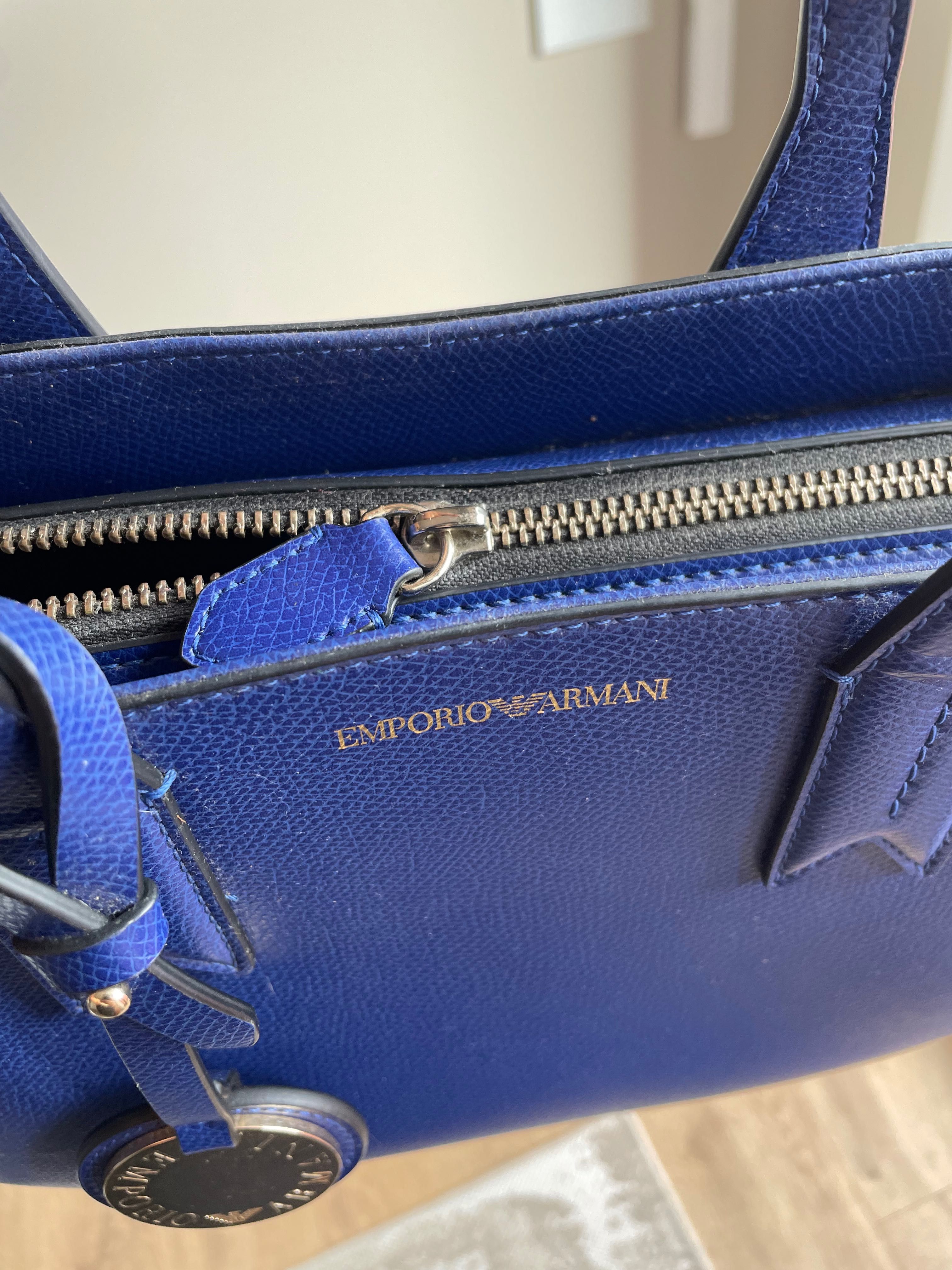 Mala Emporio Armani azul