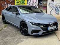 Volkswagen Arteon FAKTURA VAT 23% !! Polski Salon DSG R-LINE 2.0 TSI FV R nardo gray