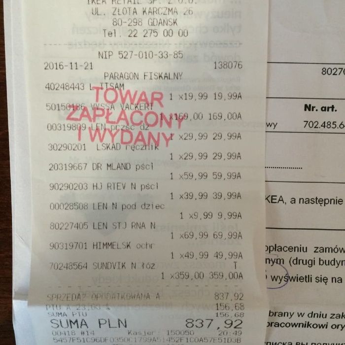Łóżeczko dla dziecka marki Ikea