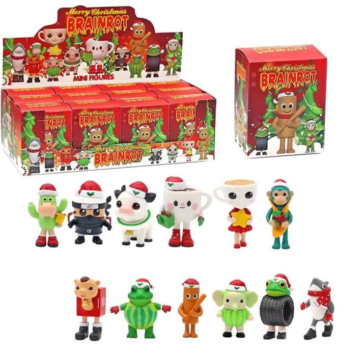 Брейнрот Blind box  коробка сюрприз італійські меми