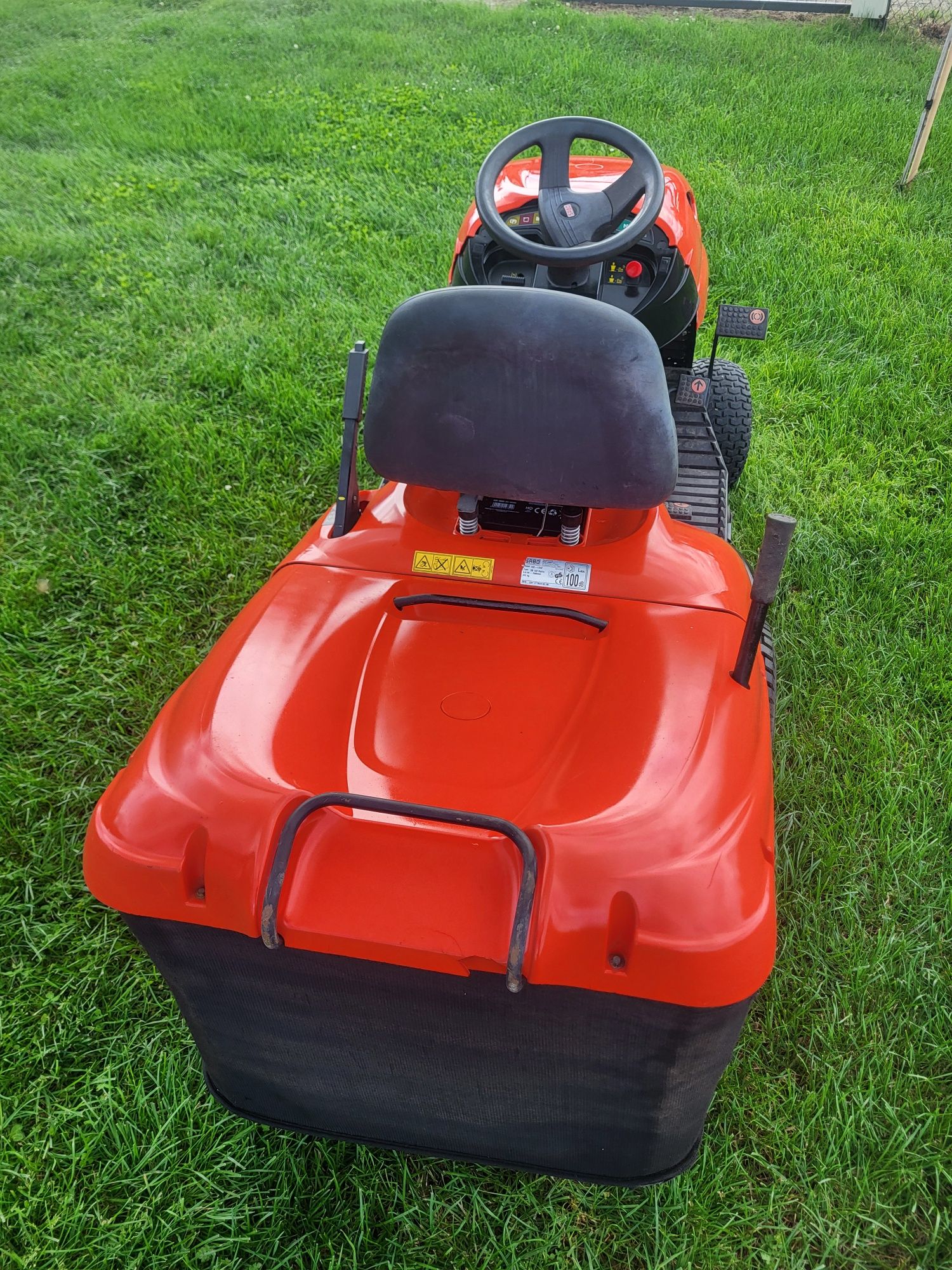 Traktorek Kosiarka SABO 17.5km Briggs&Stratton Pompa Oleju Hydro