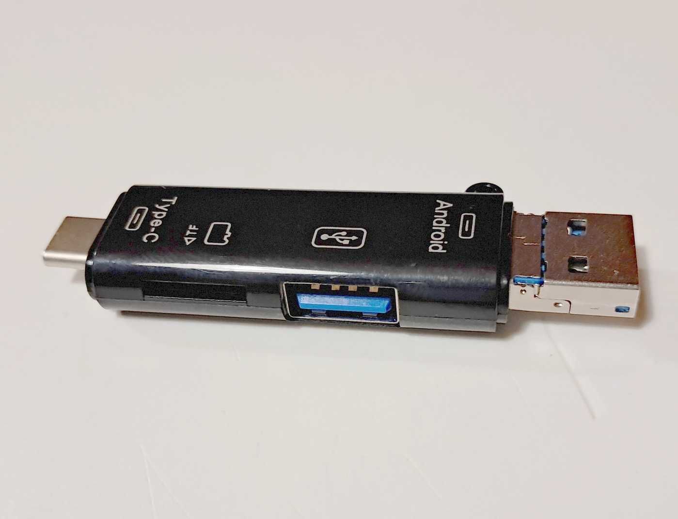 Czytnik kart pamięci micro SD TF na USB 3.0 lub USB-C