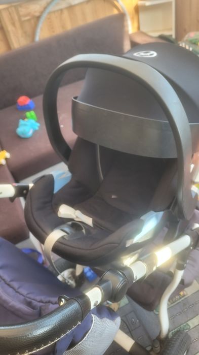 Wózek adamex + fotelik cybex aton 5