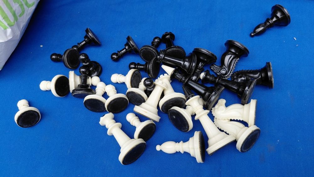 Шахи часів СРСР.  Пластмас