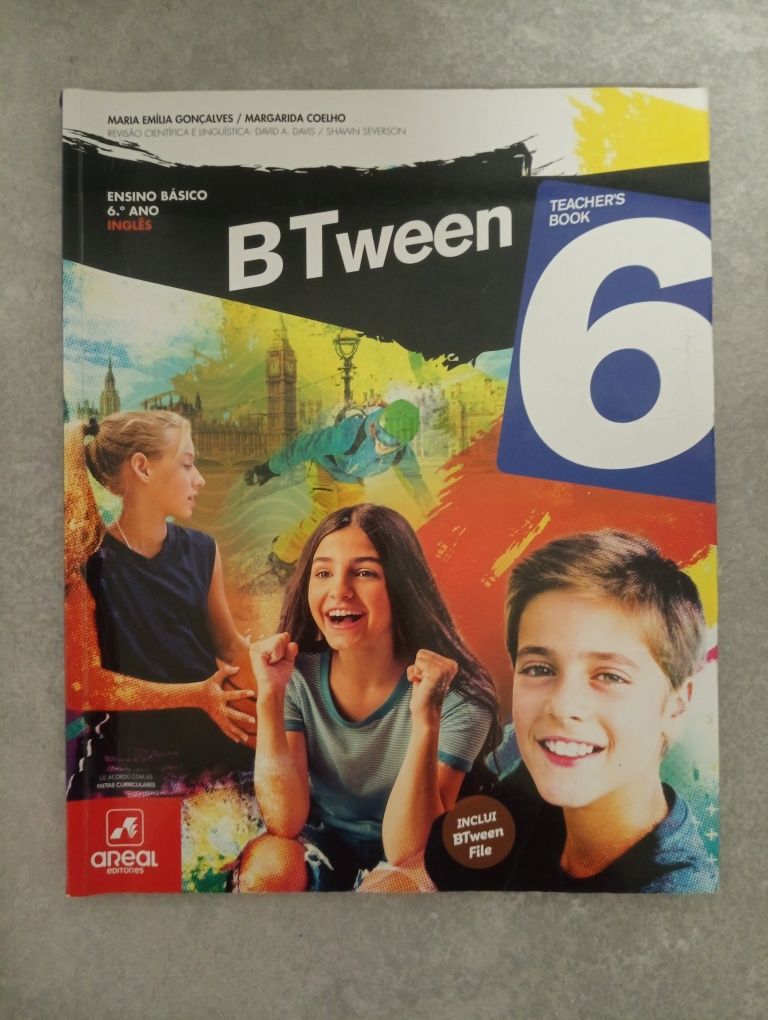 Btween 6 inglês manual e caderno de ativdades