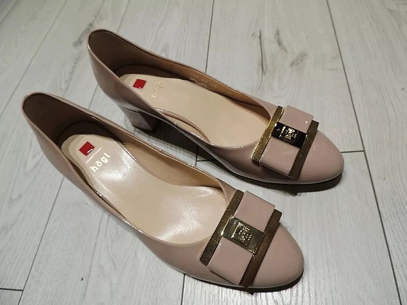 Hogl Studio 4044 Hoegl Półbuty Damskie Skóra Skórzane Eleganckie