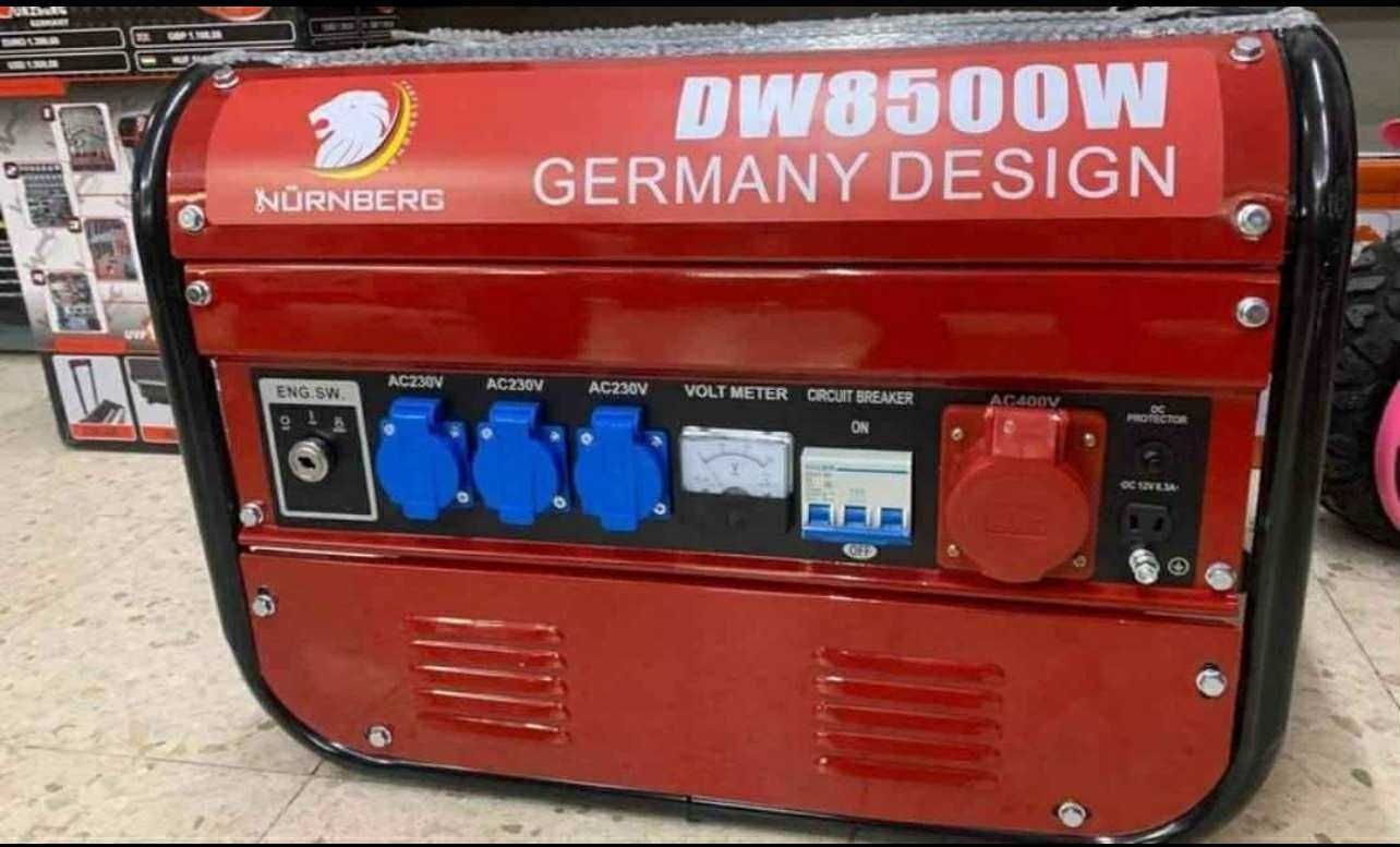 Gerador a Gasolina Trifasico e Monofasico GERMANY 8500W