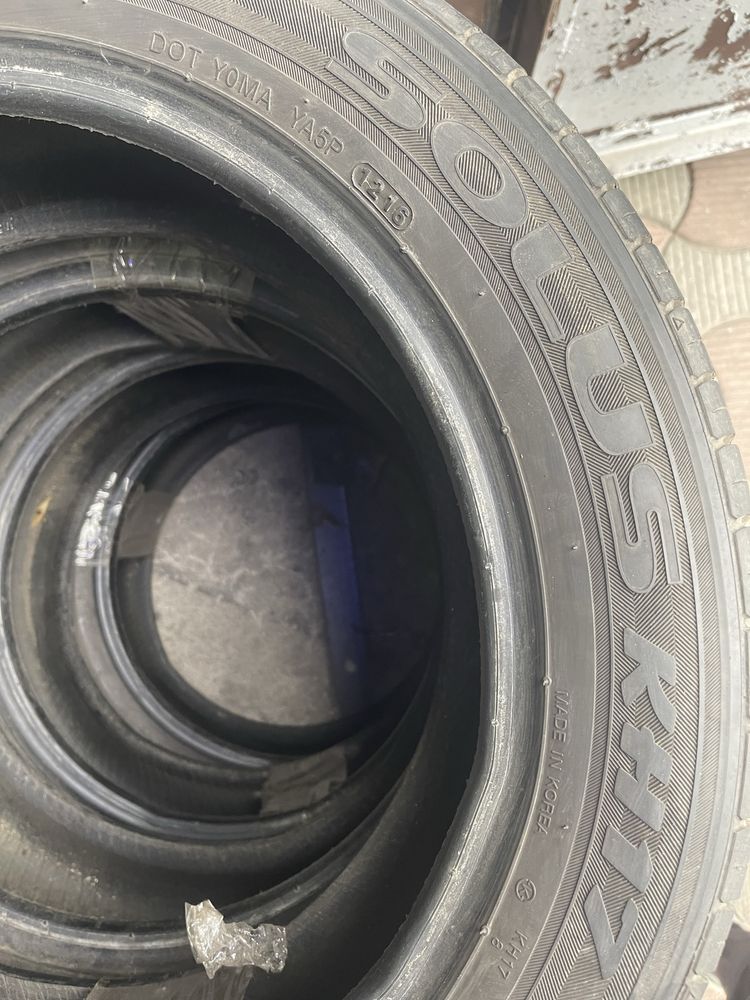 Шины 195/55 R16 Kumho б/у комплект лето 5,5мм U4