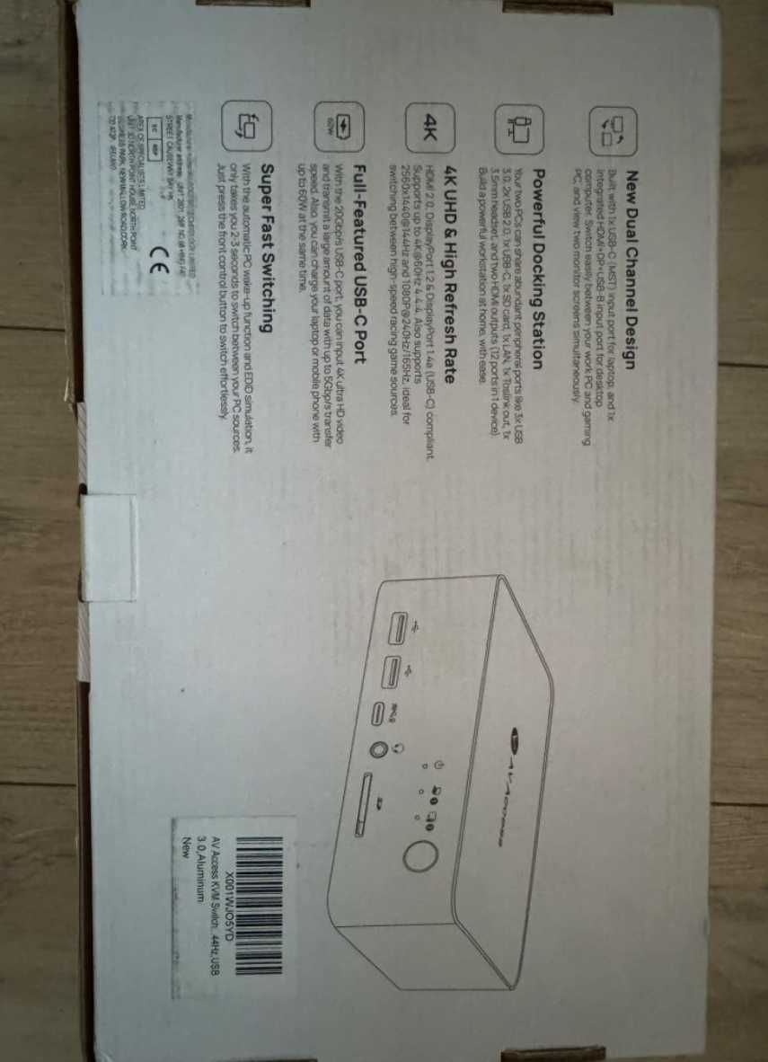 Dock AV Access KVM Switch